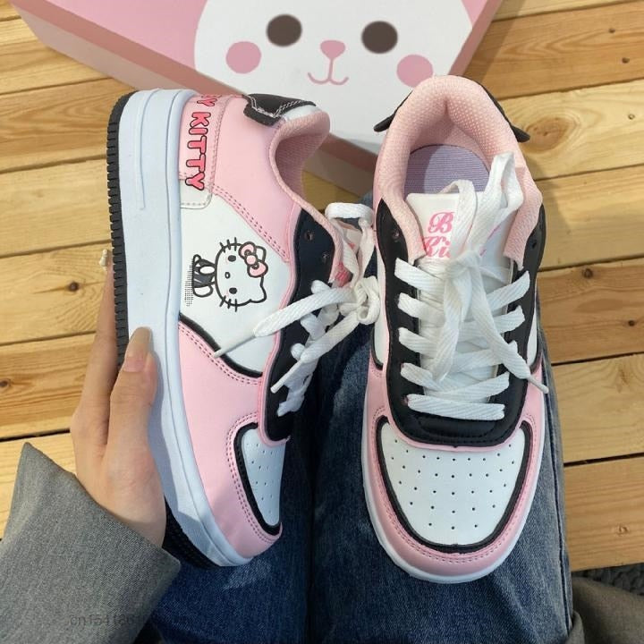 Pink 'Baby Kitty' Sneakers