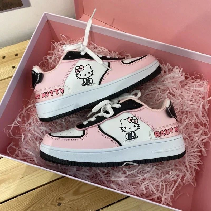 Pink 'Baby Kitty' Sneakers