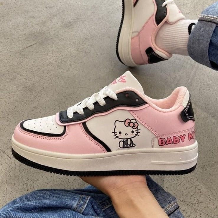 Pink 'Baby Kitty' Sneakers