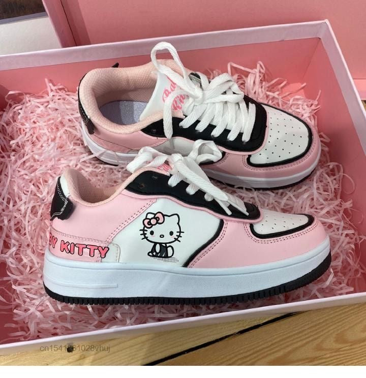 Pink 'Baby Kitty' Sneakers