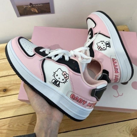 Pink 'Baby Kitty' Sneakers