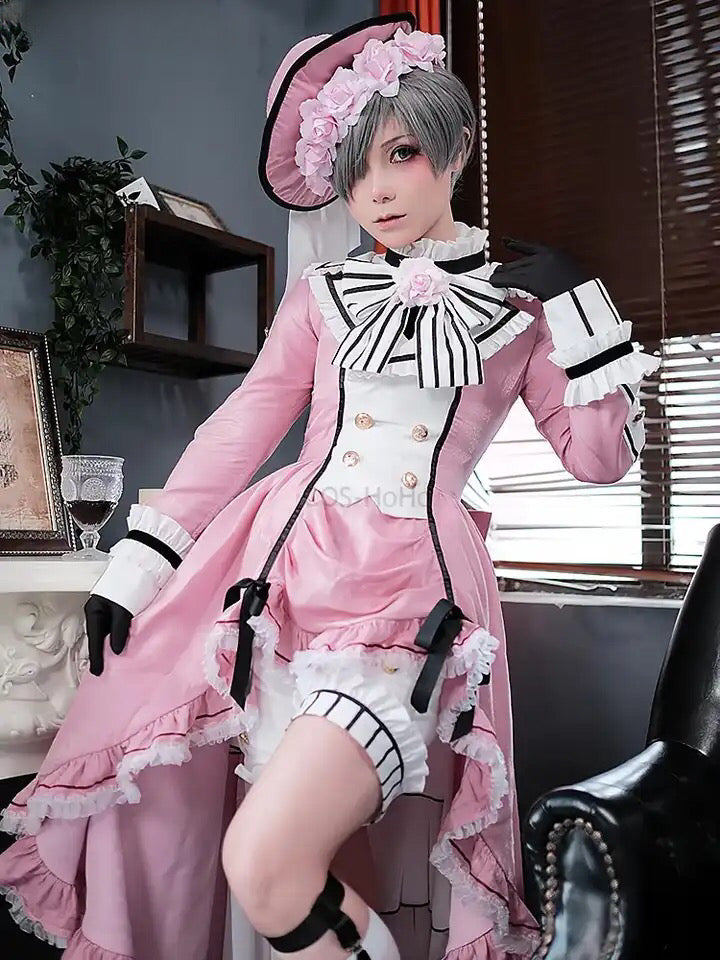 Pink Ciel Phantomhive Cosplay Costume