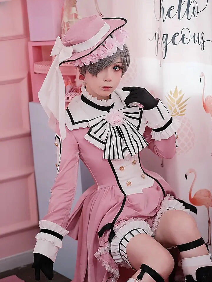 Pink Ciel Phantomhive Cosplay Costume