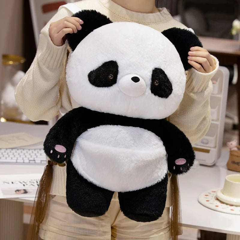 Plush Panda Backpack