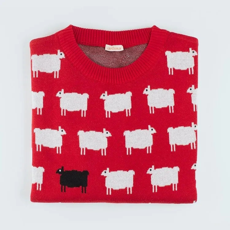 Princess Diana Black Sheep Sweater