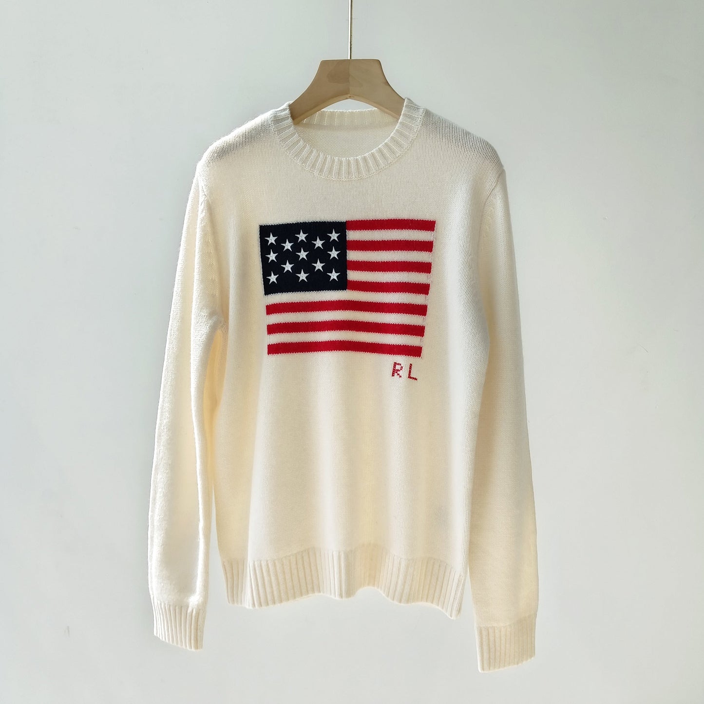 Ralph Lauren American Flag Sweater