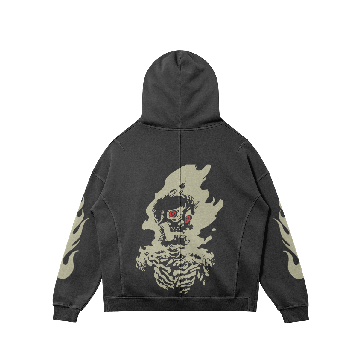 Red Eyed Skull Skeleton Hoodie