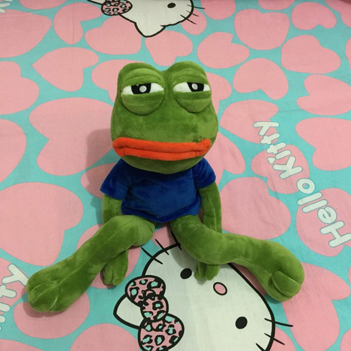 Sad Pepe Frog Plush