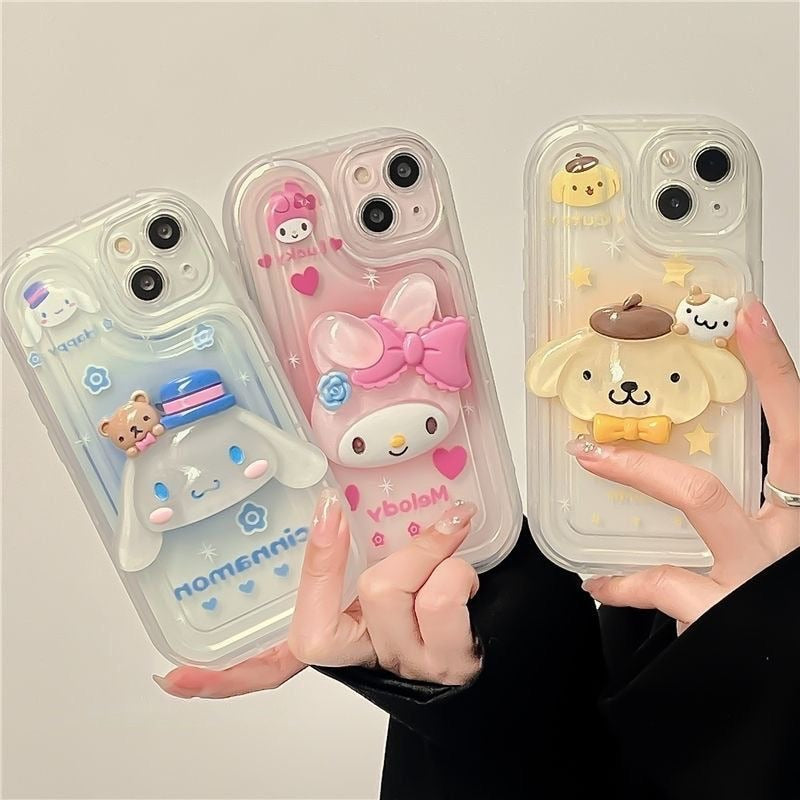 Sanrio 3D Gradient iPhone case