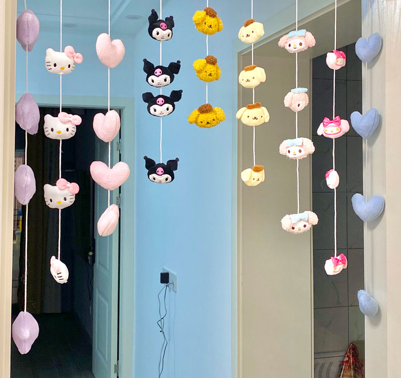 Sanrio Curtain Decorations