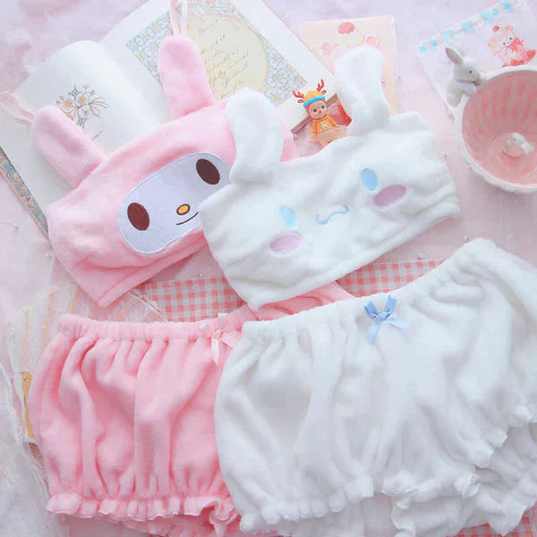 Sanrio Ears Lingerie Pajamas Set