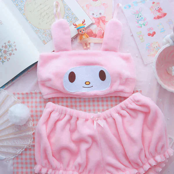 Sanrio Ears Lingerie Pajamas Set