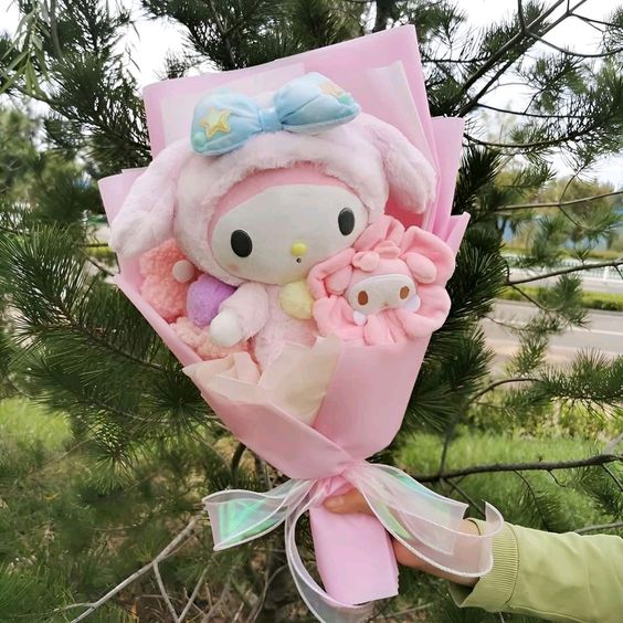 Sanrio Flower Plushie Bouquet