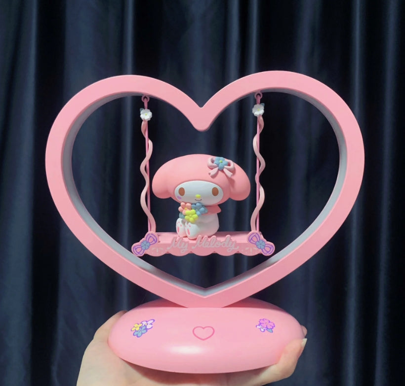 Sanrio Heart Swing Table Lamp