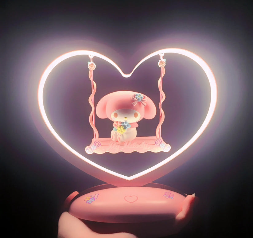 Sanrio Heart Swing Table Lamp