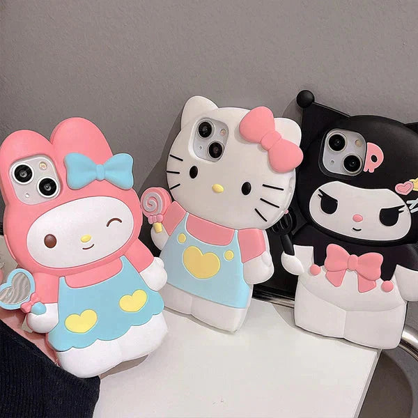 Sanrio Holding Stick iPhone Case