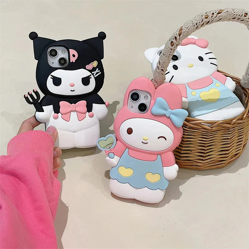 Sanrio Holding Stick iPhone Case