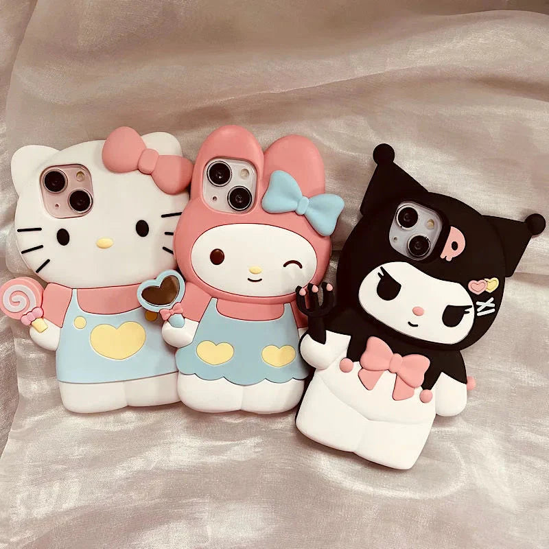 Sanrio Holding Stick iPhone Case