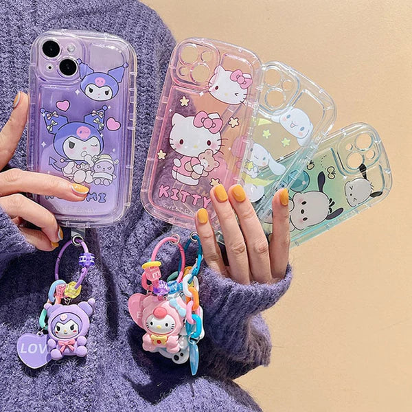 Sanrio Honor Phone Case With Keychain