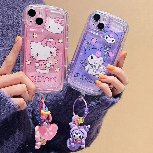 Sanrio Honor Phone Case With Keychain