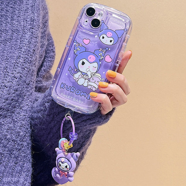 Sanrio Honor Phone Case With Keychain