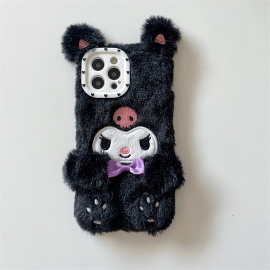 Sanrio Kawaii Fluffy iPhone Case