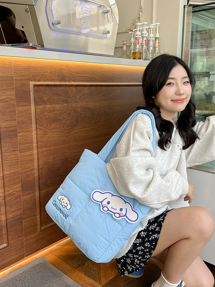 Sanrio Puffer Tote Bag