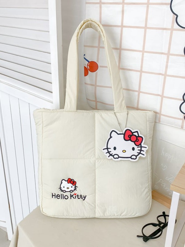 Sanrio Puffer Tote Bag