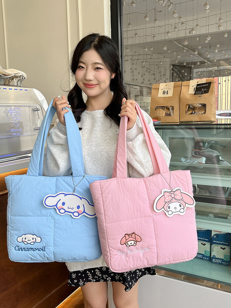 Sanrio Puffer Tote Bag