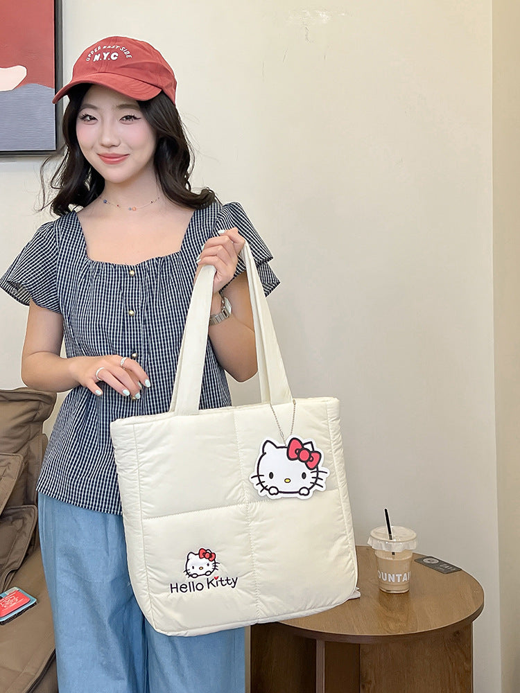 Sanrio Puffer Tote Bag