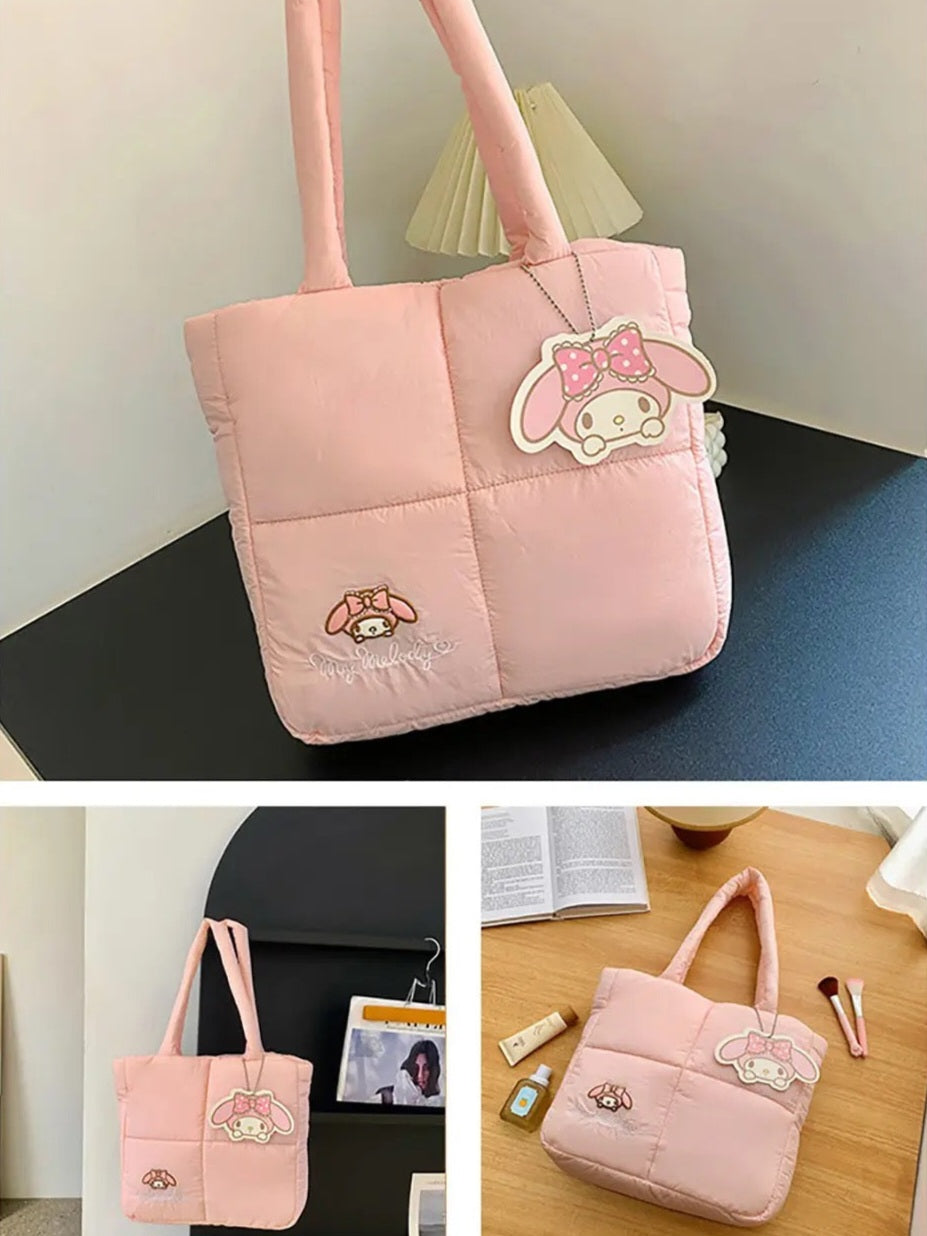 Sanrio Puffer Tote Bag