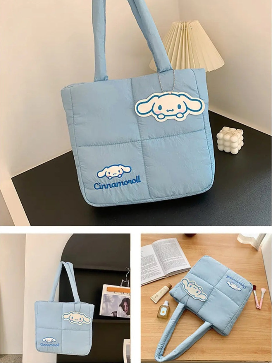 Sanrio Puffer Tote Bag