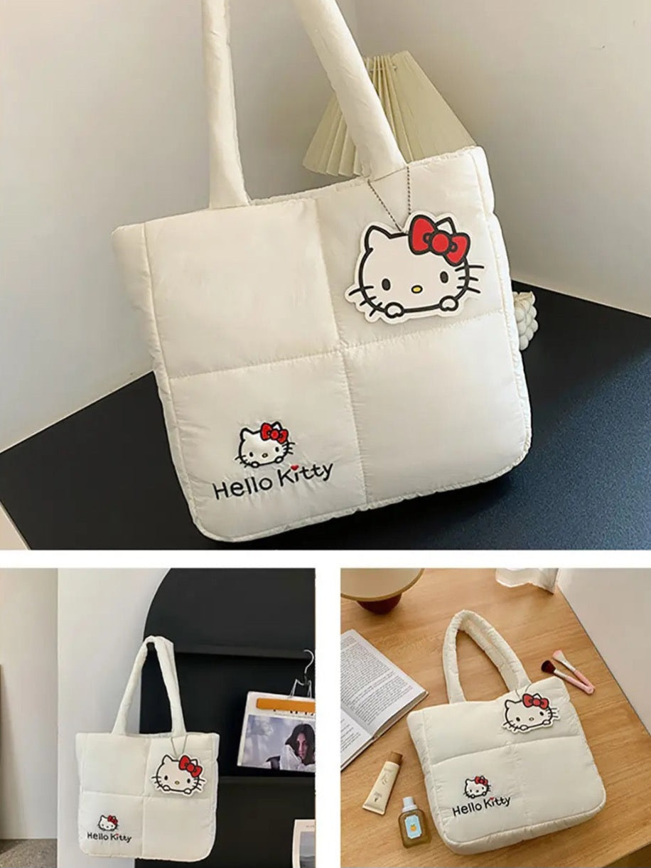 Sanrio Puffer Tote Bag