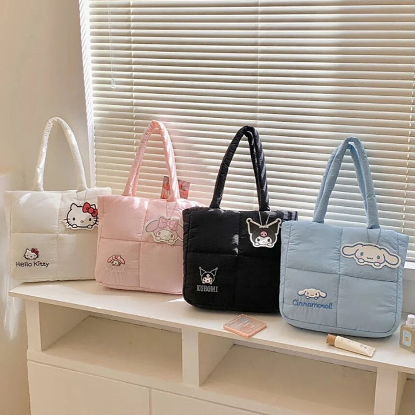 Sanrio Puffer Tote Bag