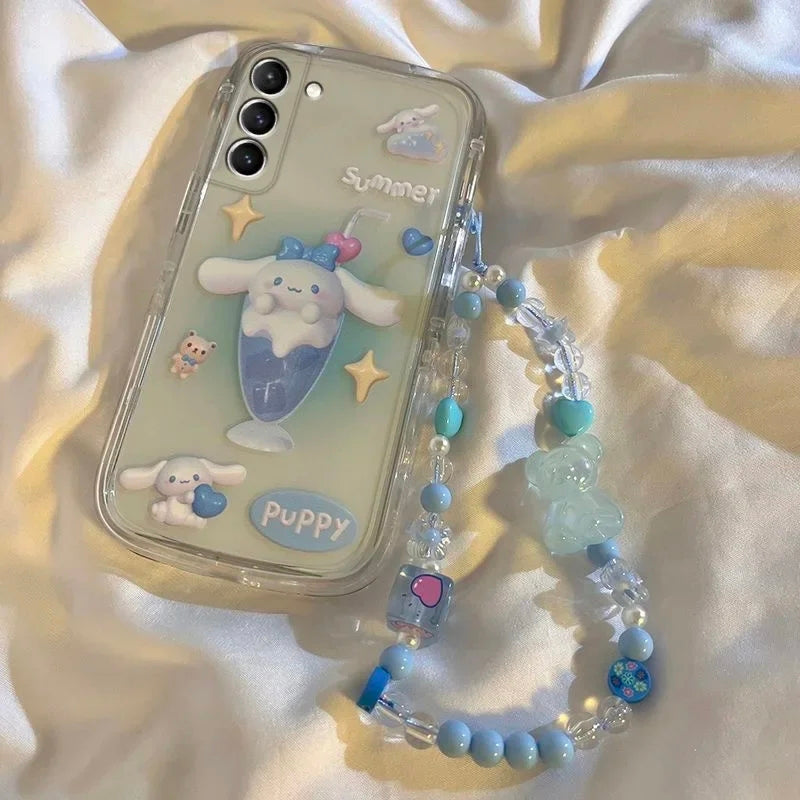 Sanrio Samsung Phone Case & Charm Strap