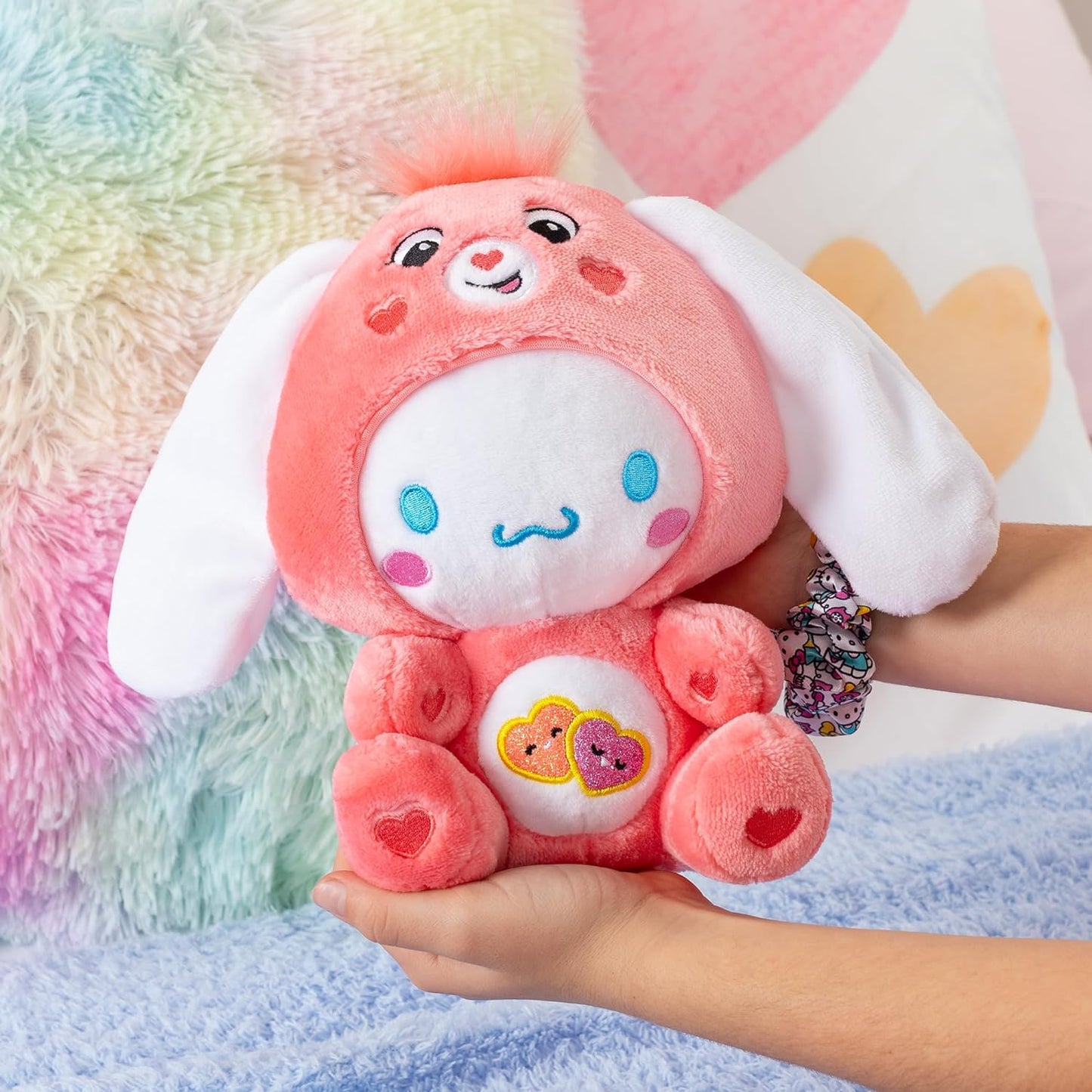 Sanrio Wearing Care Bear Plush