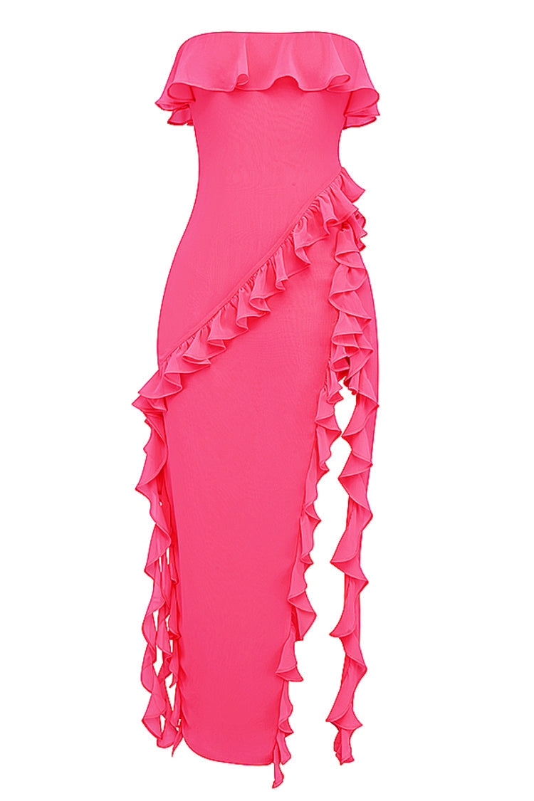 Sarina Ruffle Maxi Dress