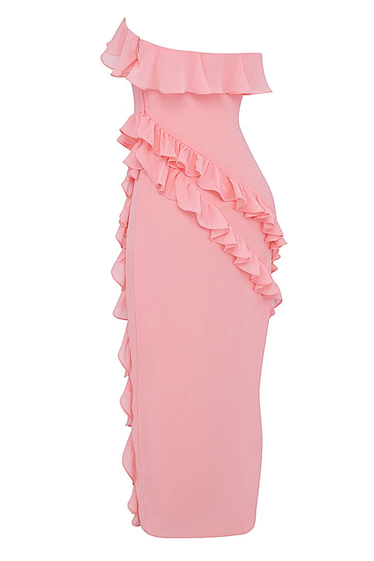 Sarina Ruffle Maxi Dress