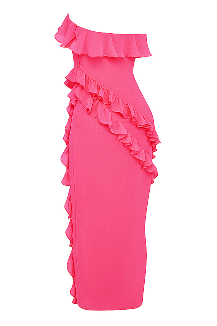 Sarina Ruffle Maxi Dress