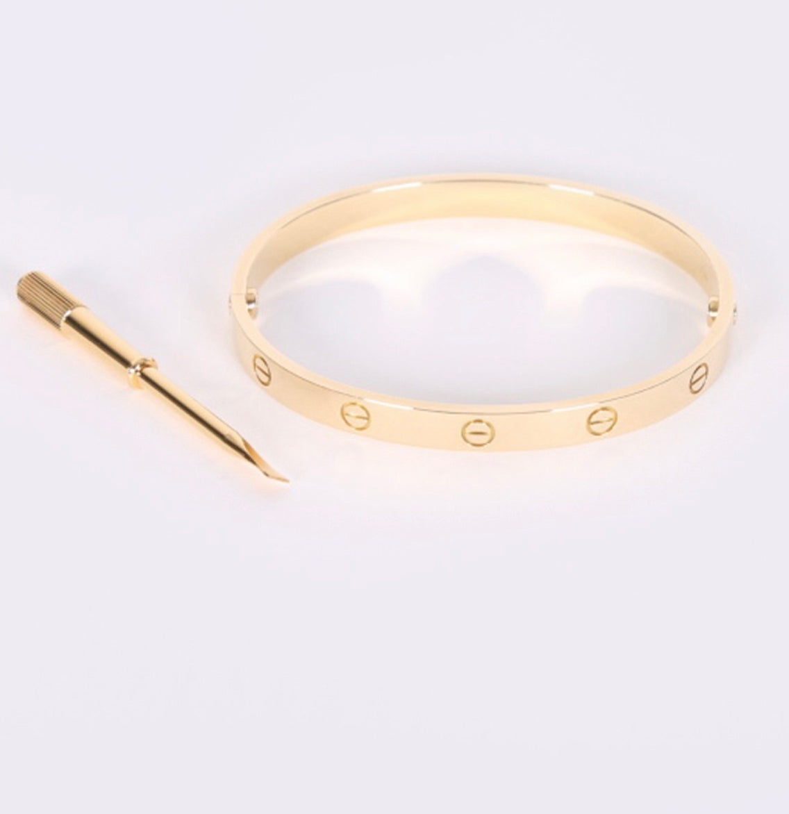 Screw Cuff Bangle Love Bracelet