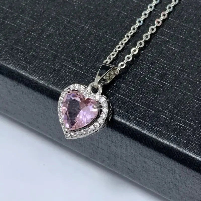 Silver Birthstones Necklace