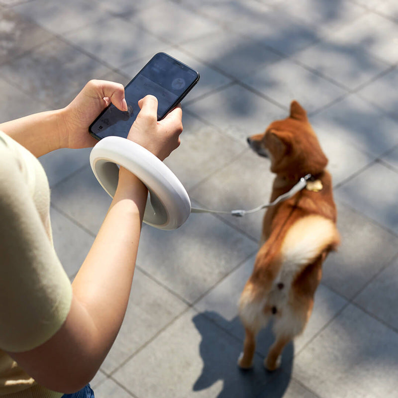 Smart LED Retractable Dog Leash