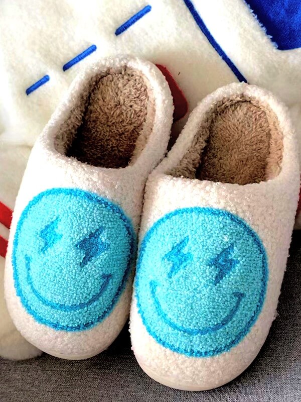 Smiley Face Slippers