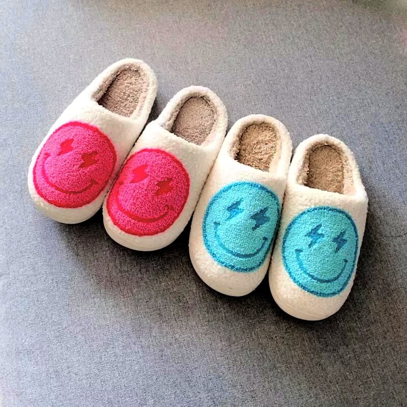 Smiley Face Slippers