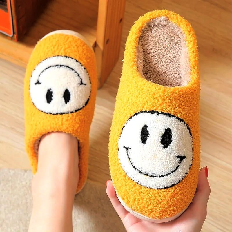 Smiley Face Slippers