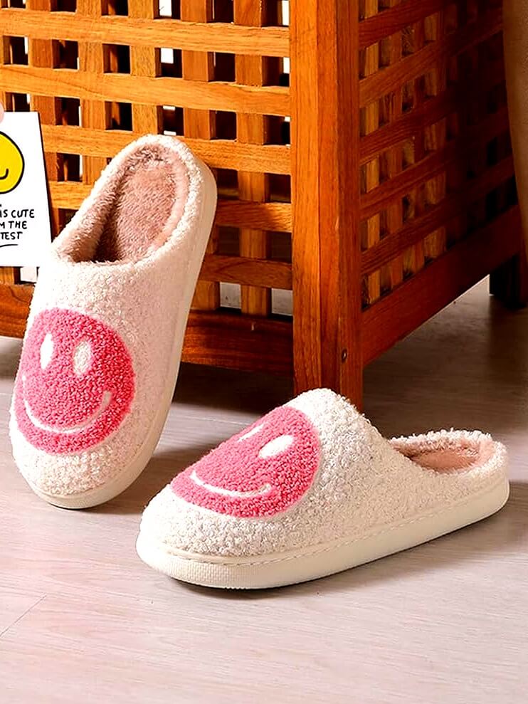 Smiley Face Slippers