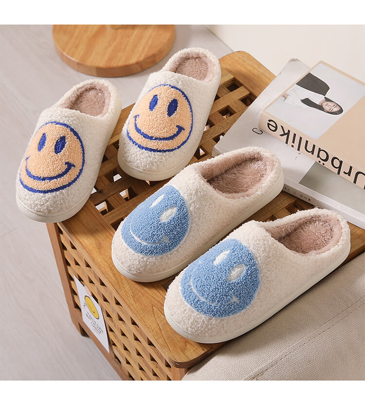 Smiley Face Slippers