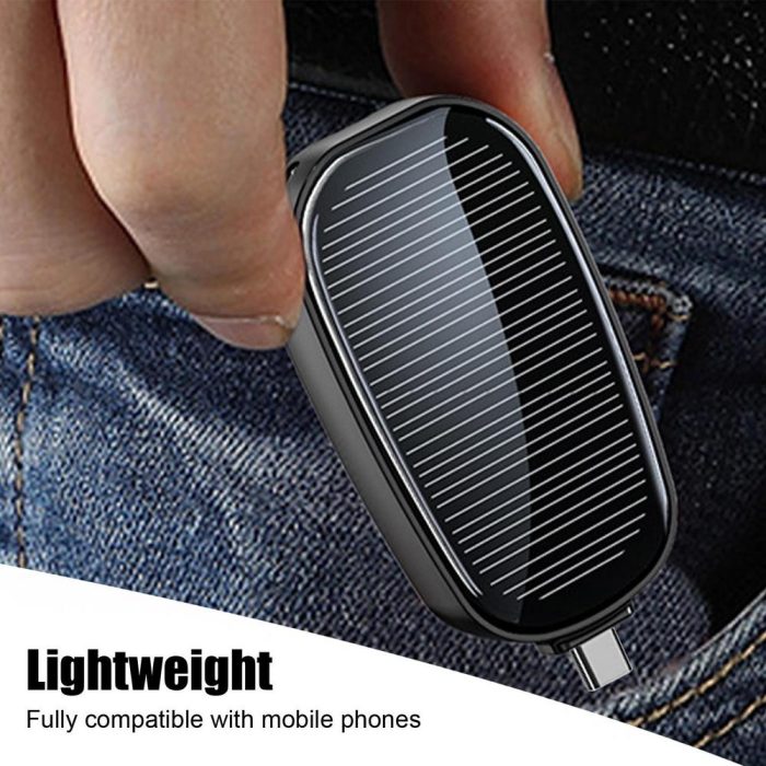 Solar Keychain Powerbank