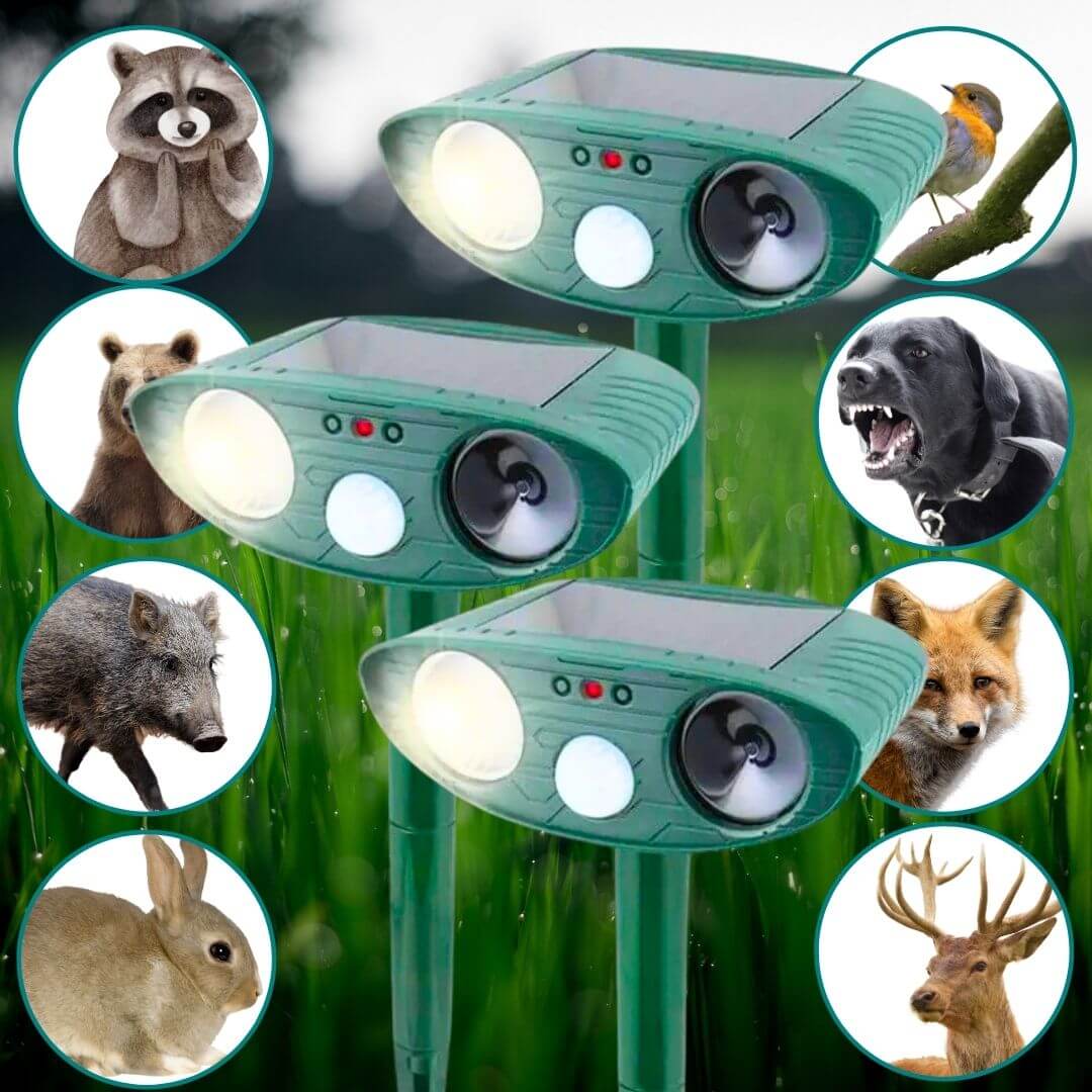 Solar Powered Animal Pest Repeller