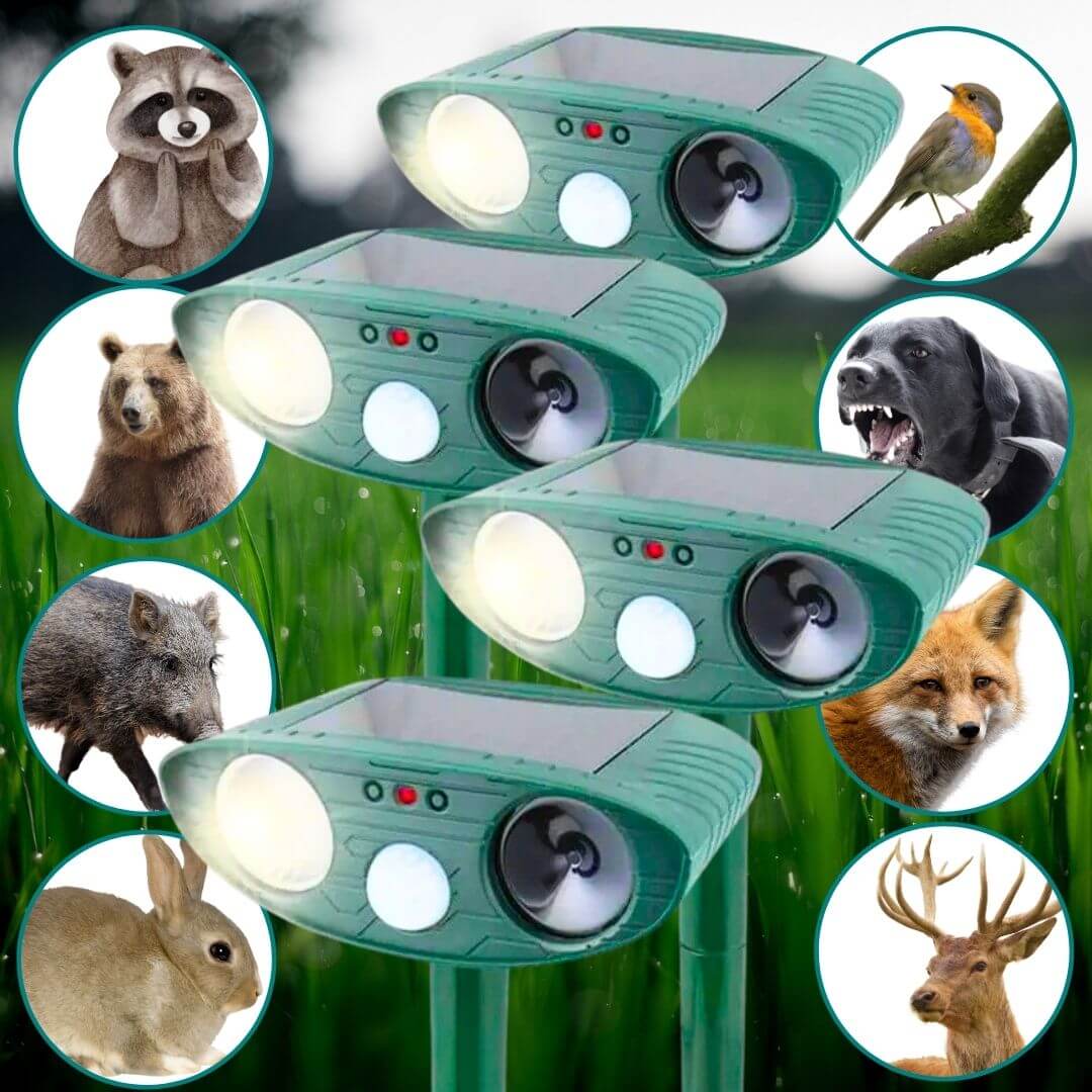 Solar Powered Animal Pest Repeller